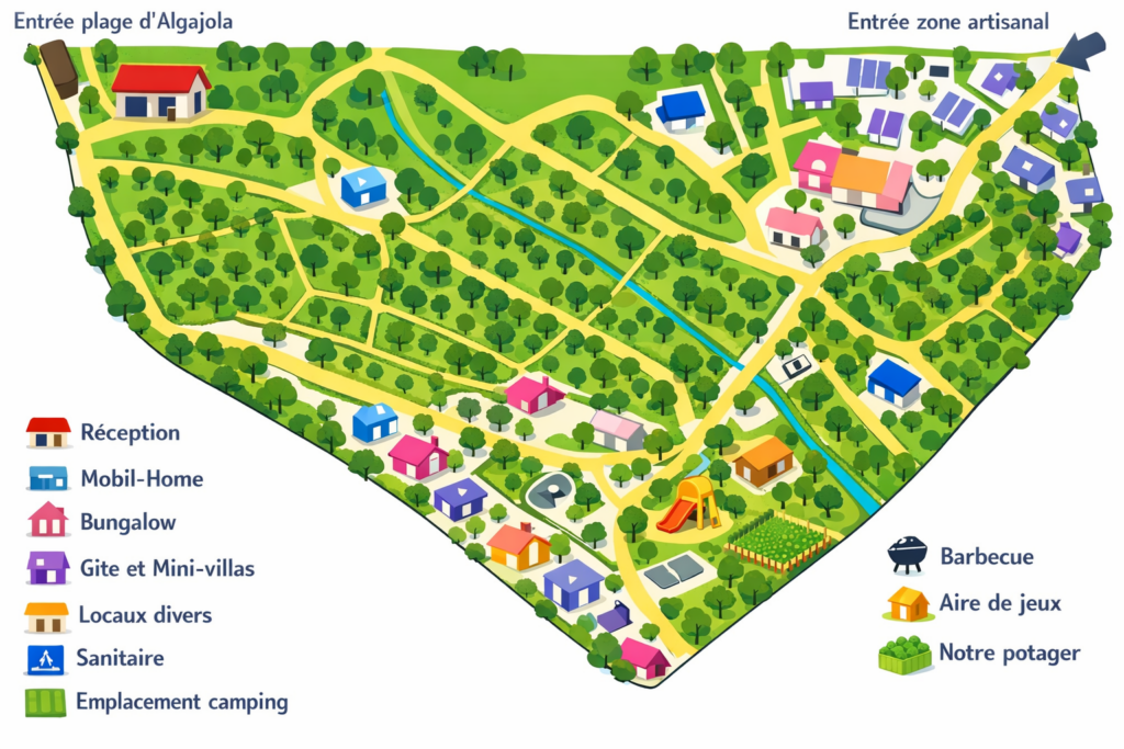 plan camping balanea corse