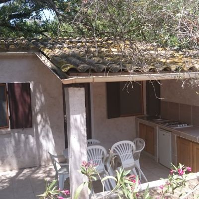 location bungalow climatise terrasse camping balanea 2024 3