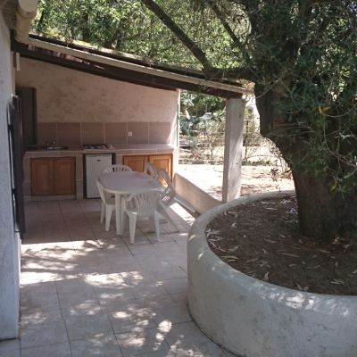 location bungalow climatise terrasse camping balanea 2024 1